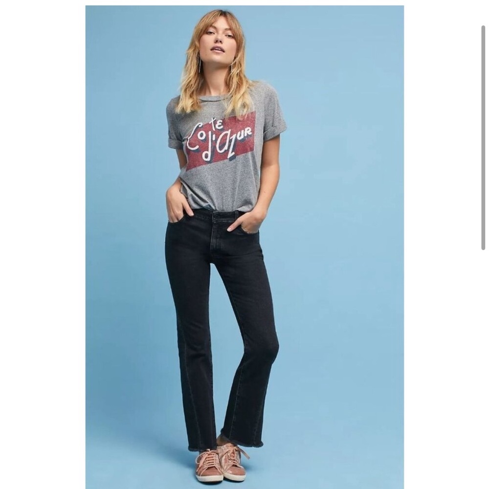 Anthropologie Pilcro and the Letterpress High Rise Flare Jeans